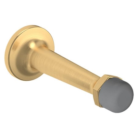 Baldwin Estate Lifetime Satin Brass Door Stop 4045.044